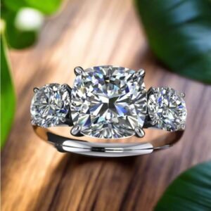 Cushion Cut Moissanites